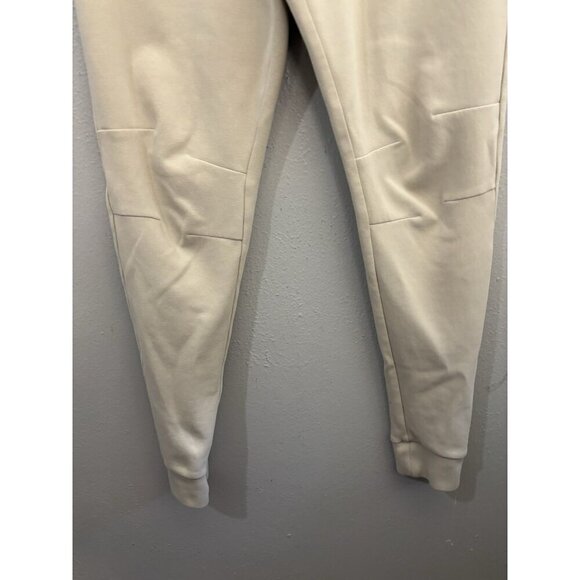 gymshark rest day Cream Tappered Knit Joggers Men XS - Picture 4 of 14